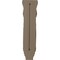 Ekena Millwork 9"W x 10"D x 34"H Super Jumbo Traditional Wood Corbel, Walnut CORW09X10X34TRWA - alternate 3